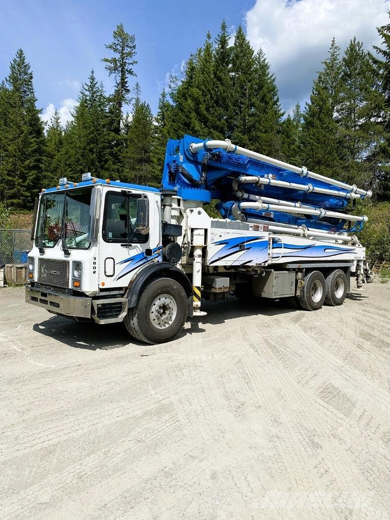 Alliance (#3802) 38M Concrete pump trucks