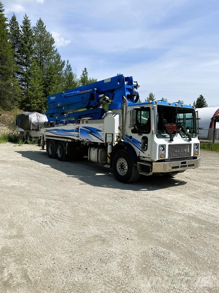 Alliance (#3802) 38M Concrete pump trucks