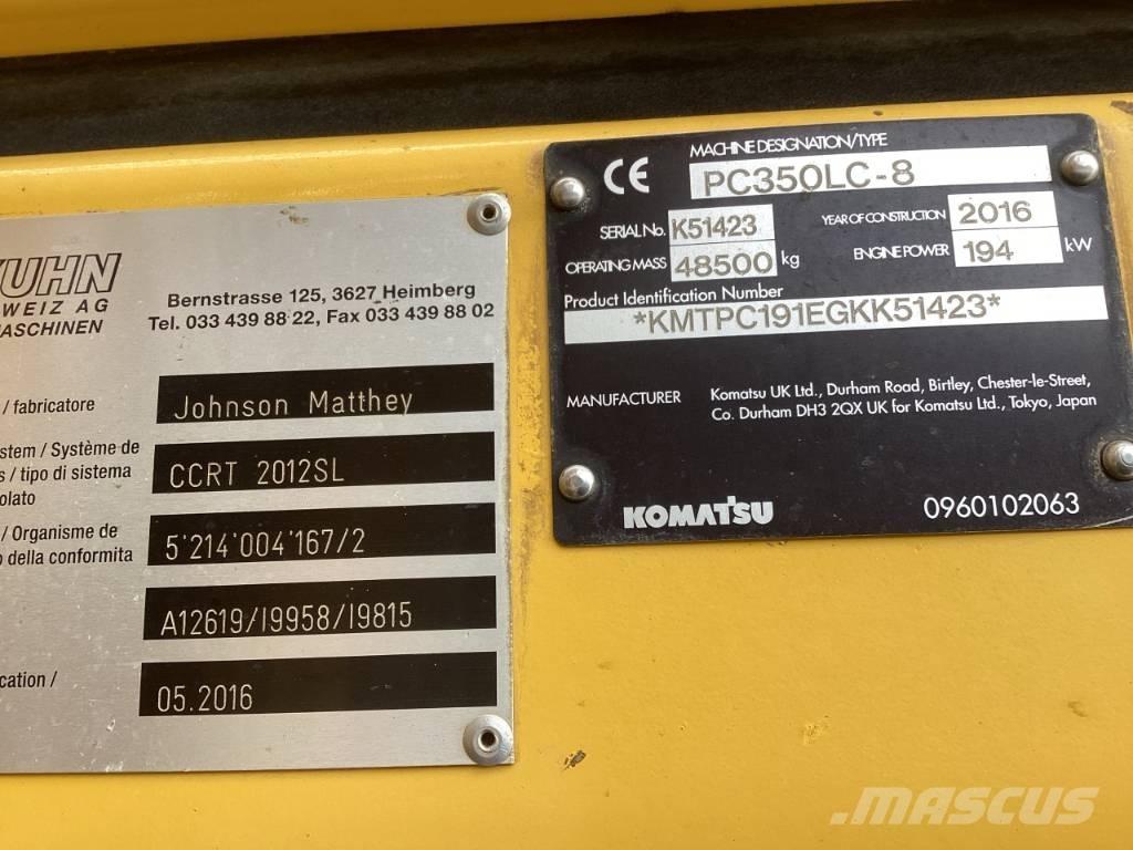 Komatsu PC 350 LC-8 Demolition excavators