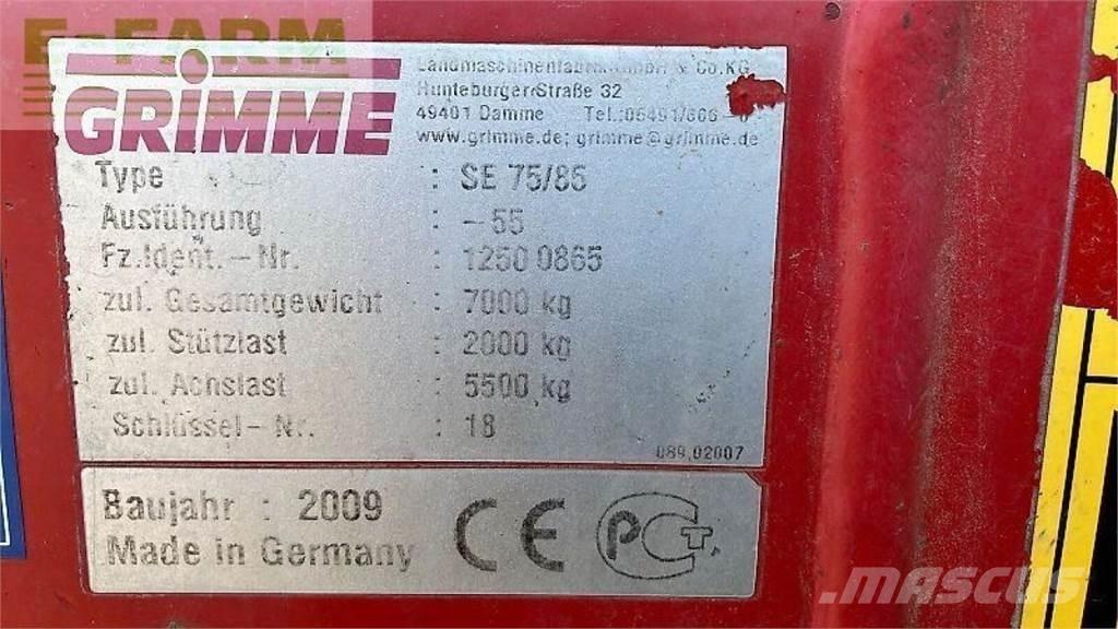 Grimme se 85-55 Potato harvesters and diggers