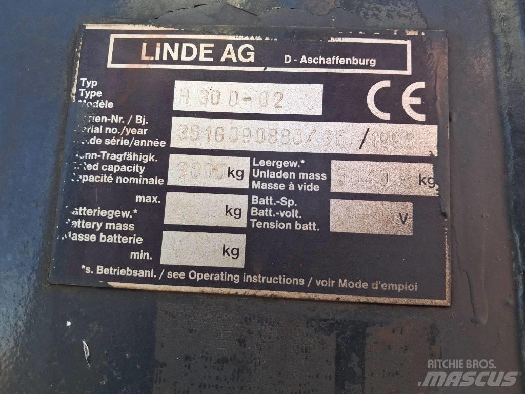Linde H 30 D Diesel trucks