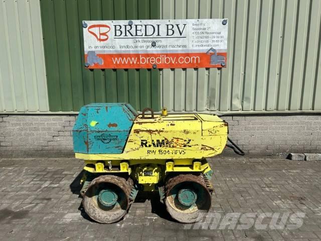 Rammax 1504HFVS Single drum rollers