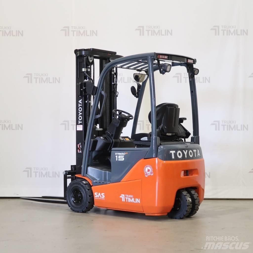 Toyota 8FBE15T Electric forklift trucks