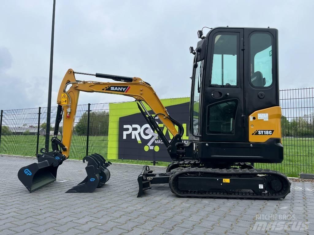 Sany SY 18 C Mini excavators < 7t (Mini diggers)