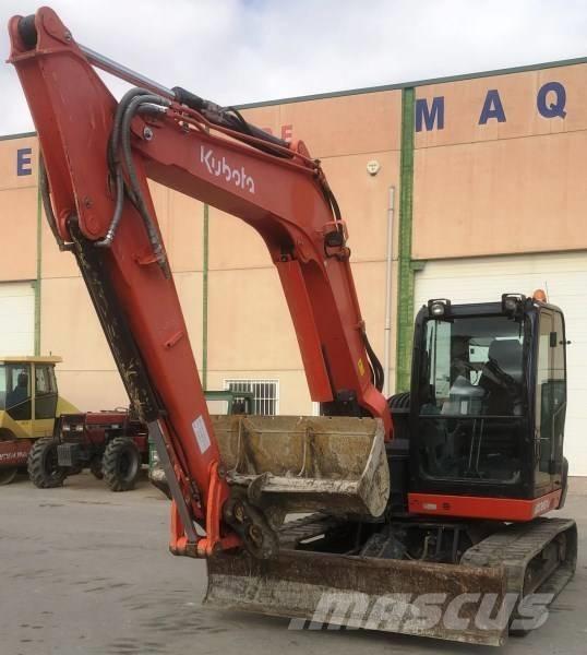 Kubota KX 080-4 Midi excavators  7t - 12t