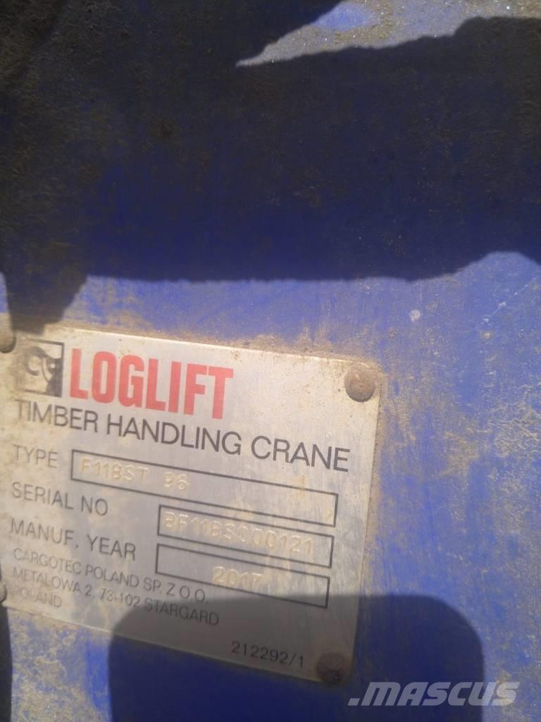 Loglift F118ST Timber cranes