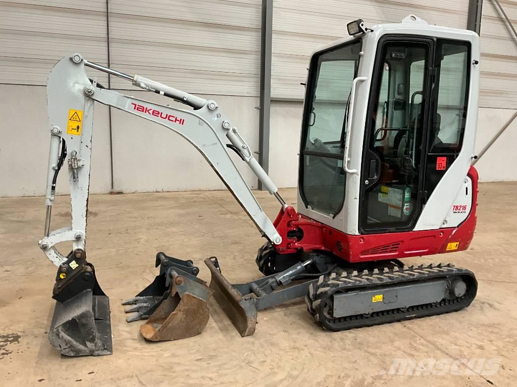 Takeuchi TB 216 Mini excavators < 7t (Mini diggers)