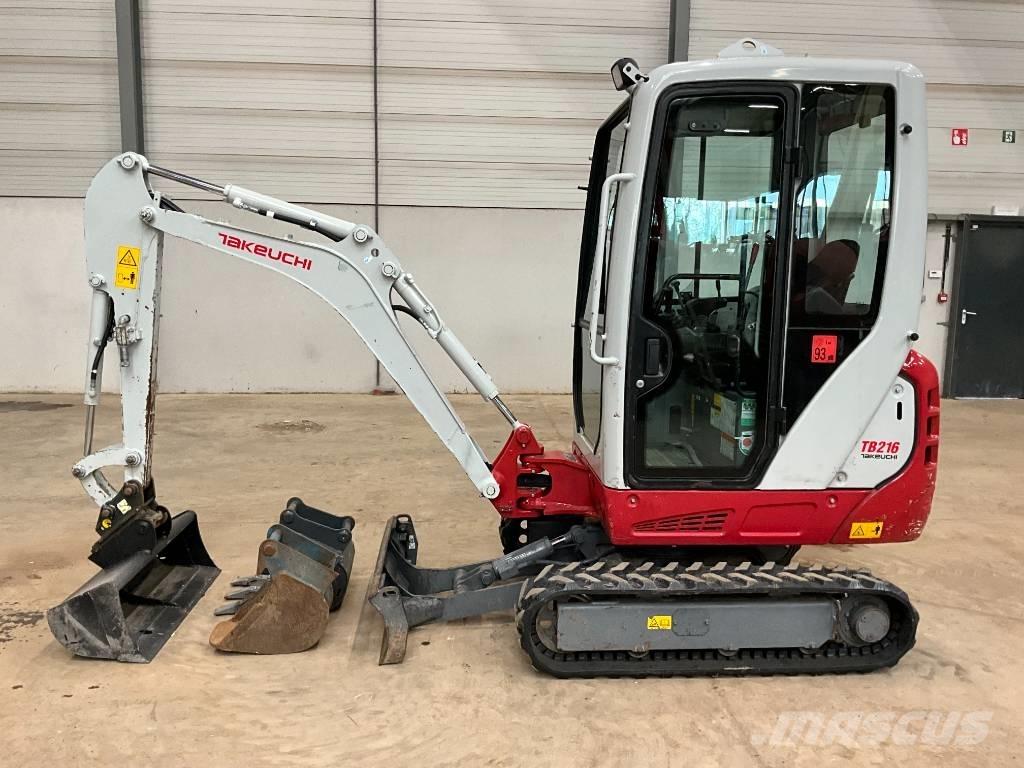 Takeuchi TB 216 Mini excavators < 7t (Mini diggers)
