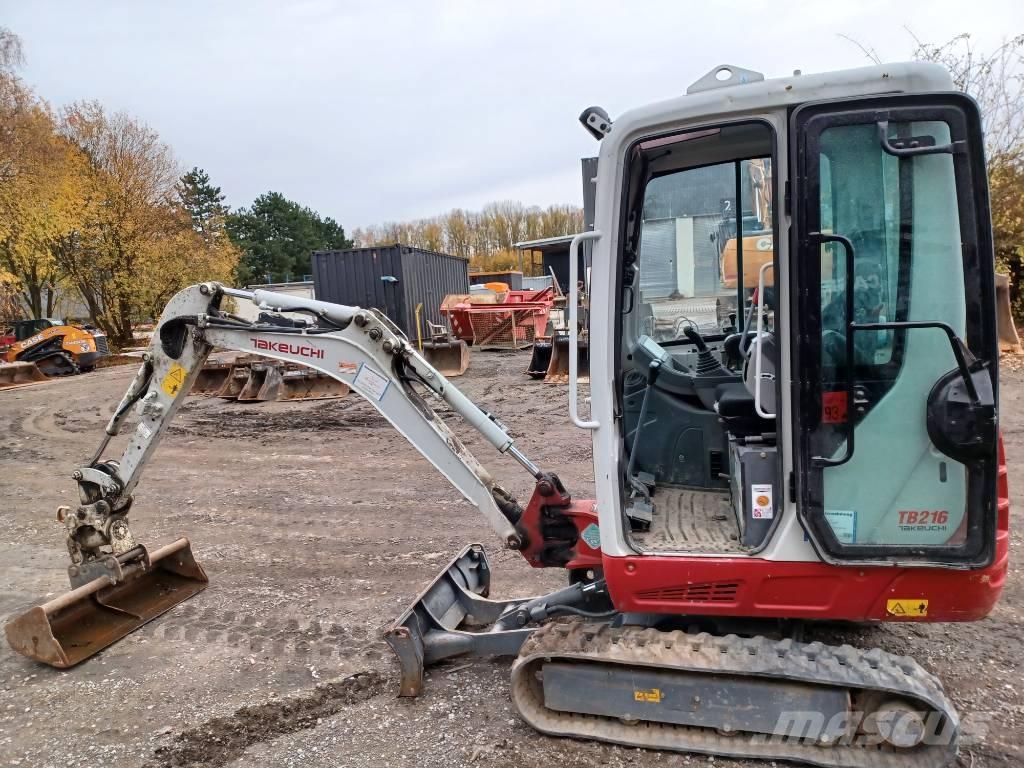Takeuchi TB 216 Mini excavators < 7t (Mini diggers)