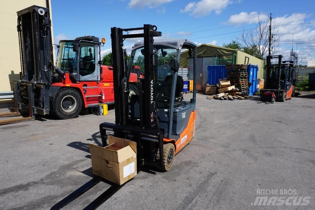 Toyota 8FBE16T Electric forklift trucks