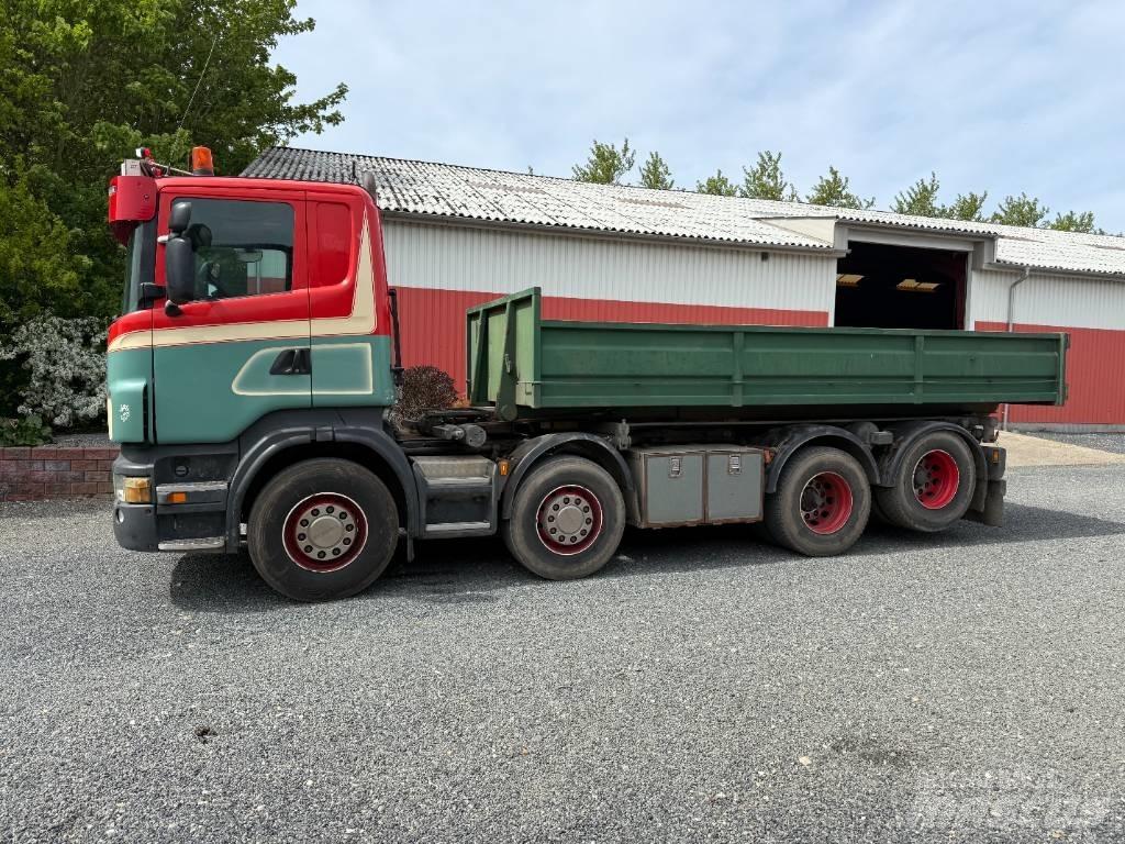 Scania R500 8x2 Cable lift demountable trucks
