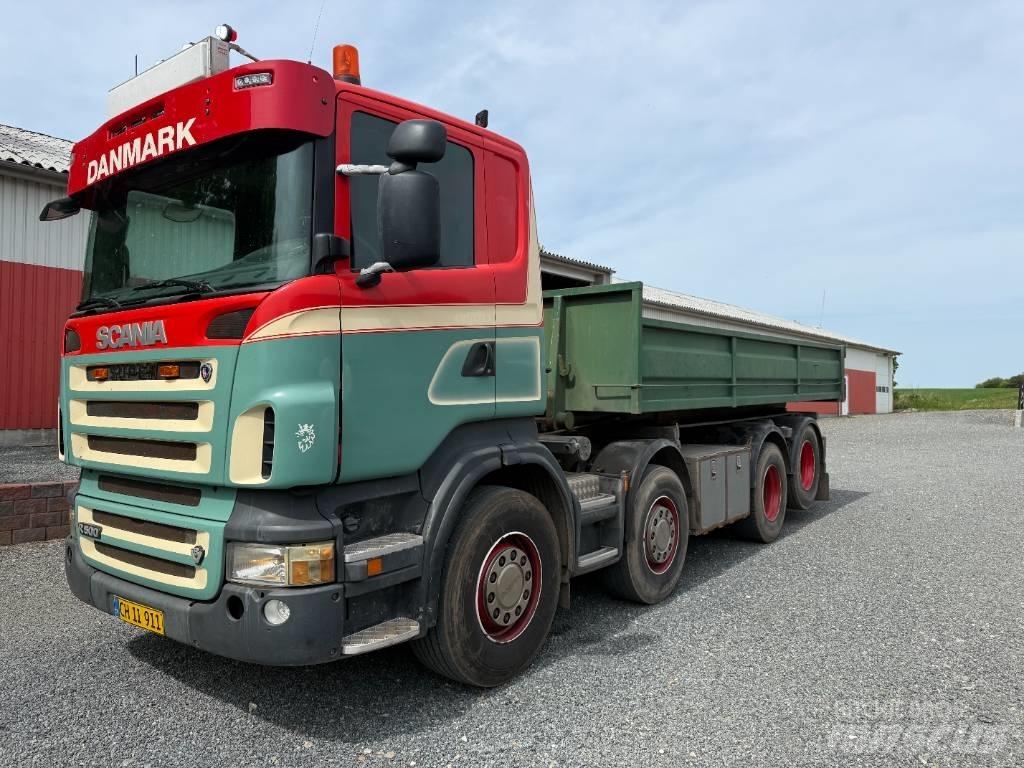 Scania R500 8x2 Cable lift demountable trucks