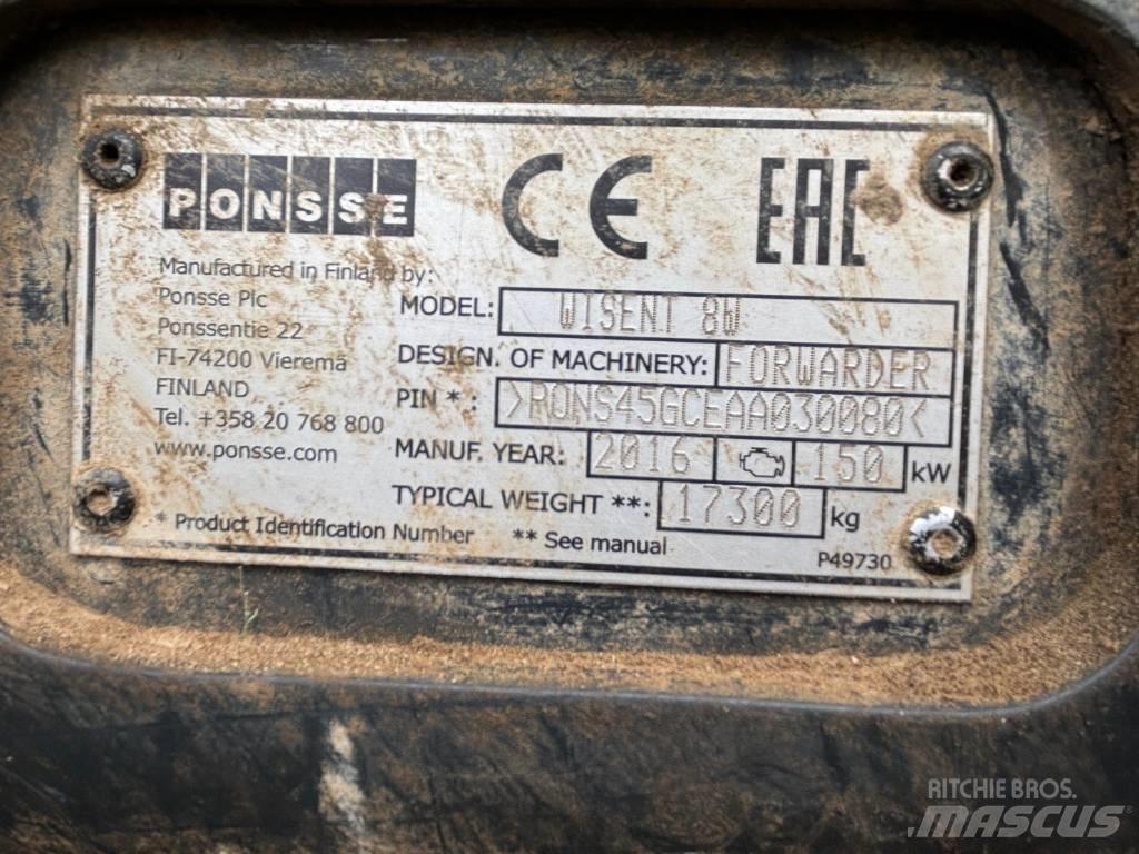 Ponsse Wisent Forwarders