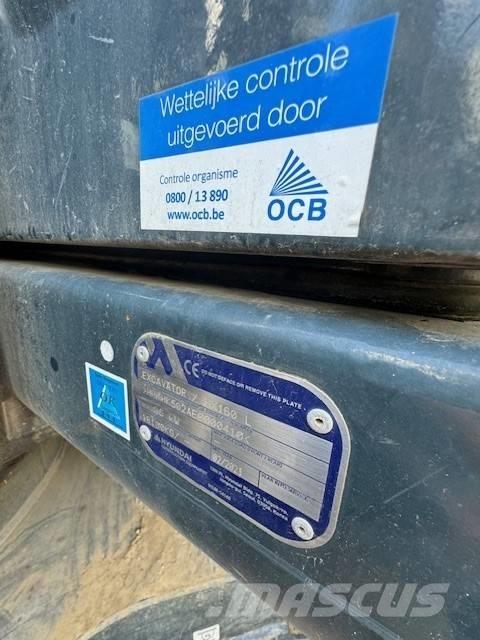 Hyundai HX 160 Crawler excavators