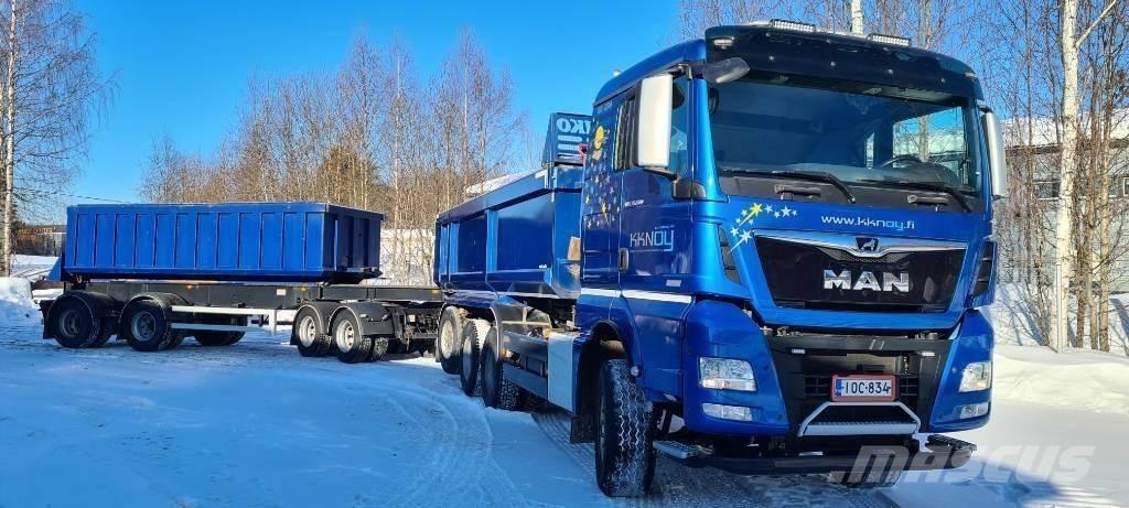 MAN TGX 35.580 Tipper trucks