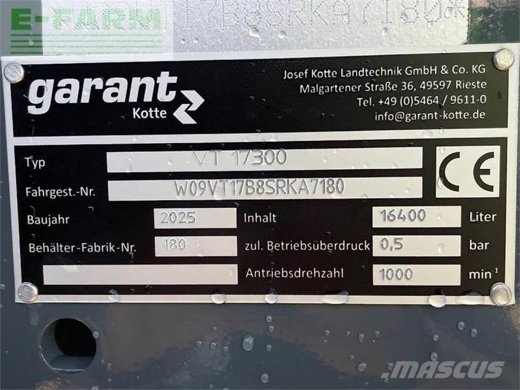  Gebo vt 17.300 Manure spreaders