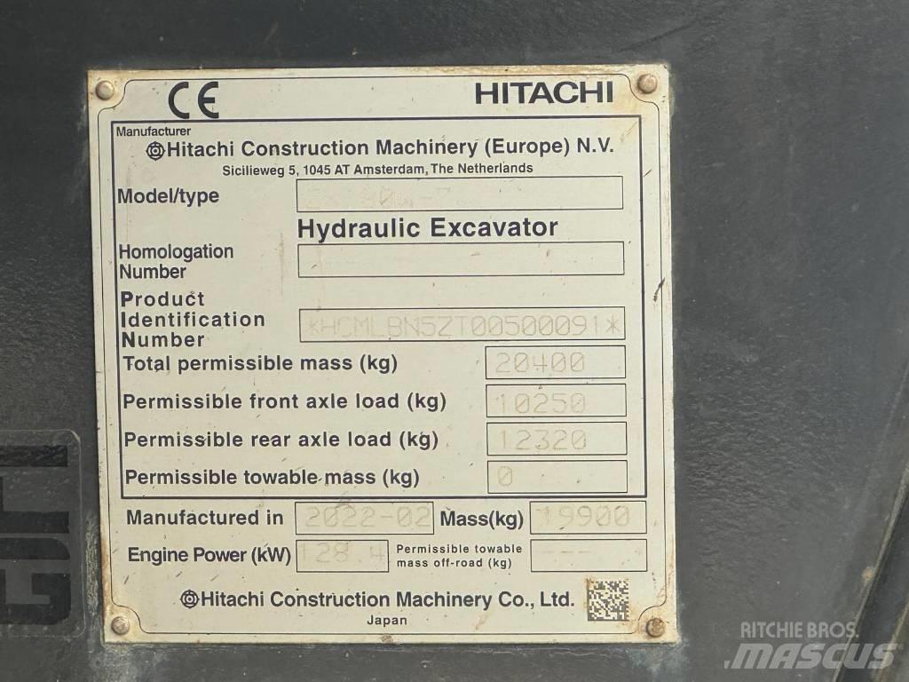 Hitachi ZW 180 Wheeled excavators