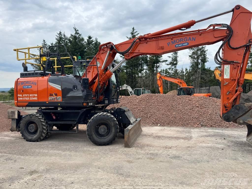 Hitachi ZW 180 Wheeled excavators
