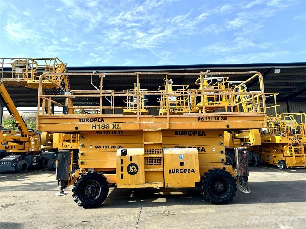 Haulotte H18SXL Scissor lifts