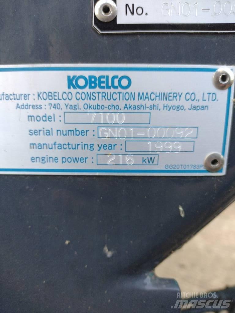 Kobelco 7100 Tracked cranes