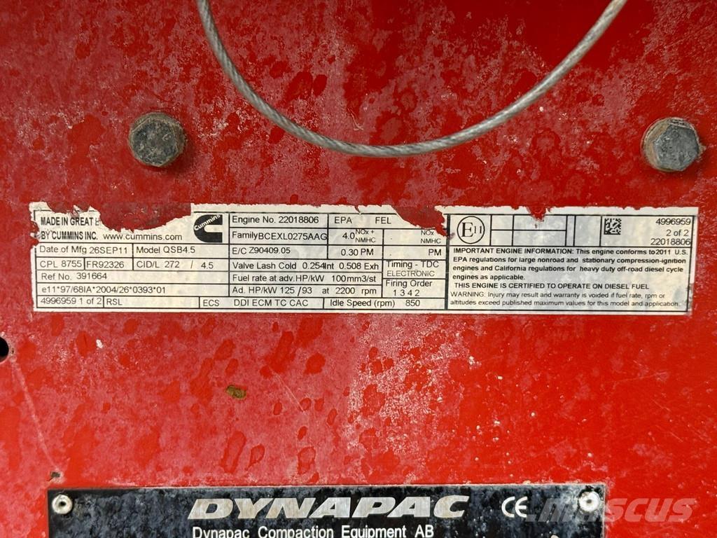 Dynapac CA302 PD Single drum rollers