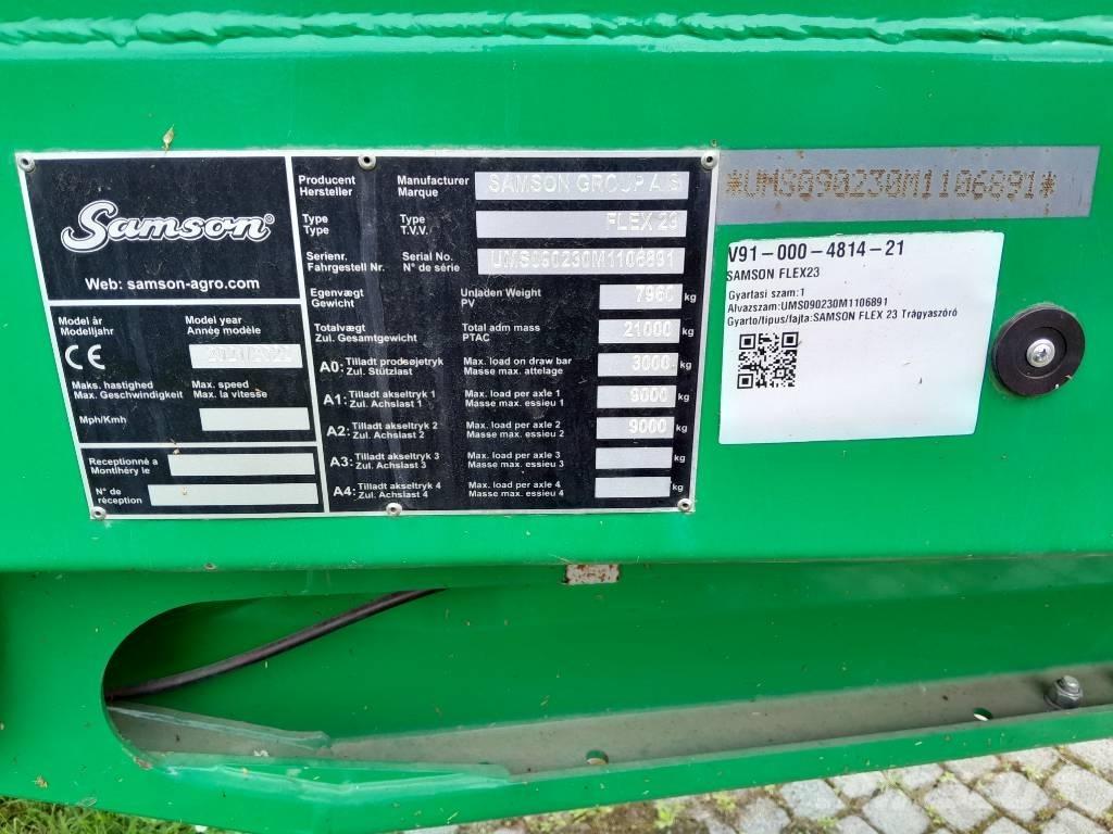 Samson Flex 23 Manure spreaders