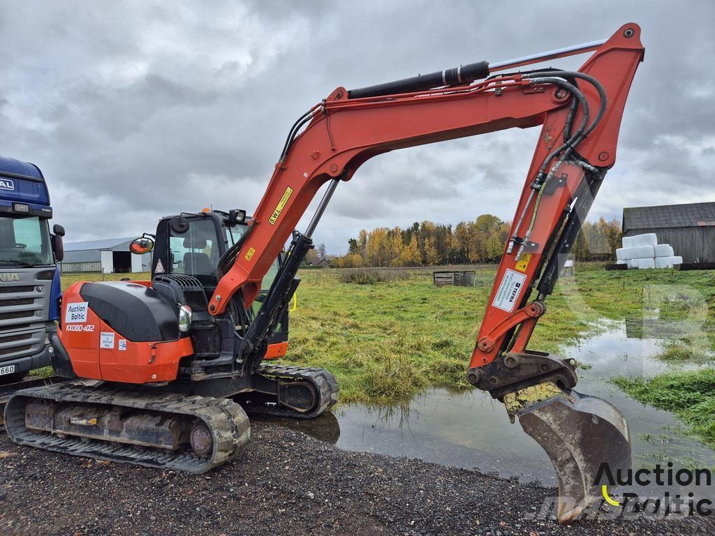 Kubota KX080-4a2 Midi excavators  7t - 12t