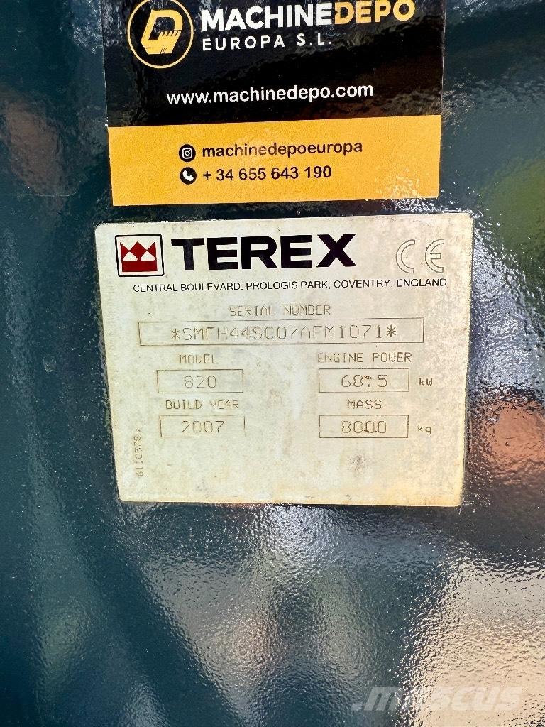 Terex 820 Backhoe loaders
