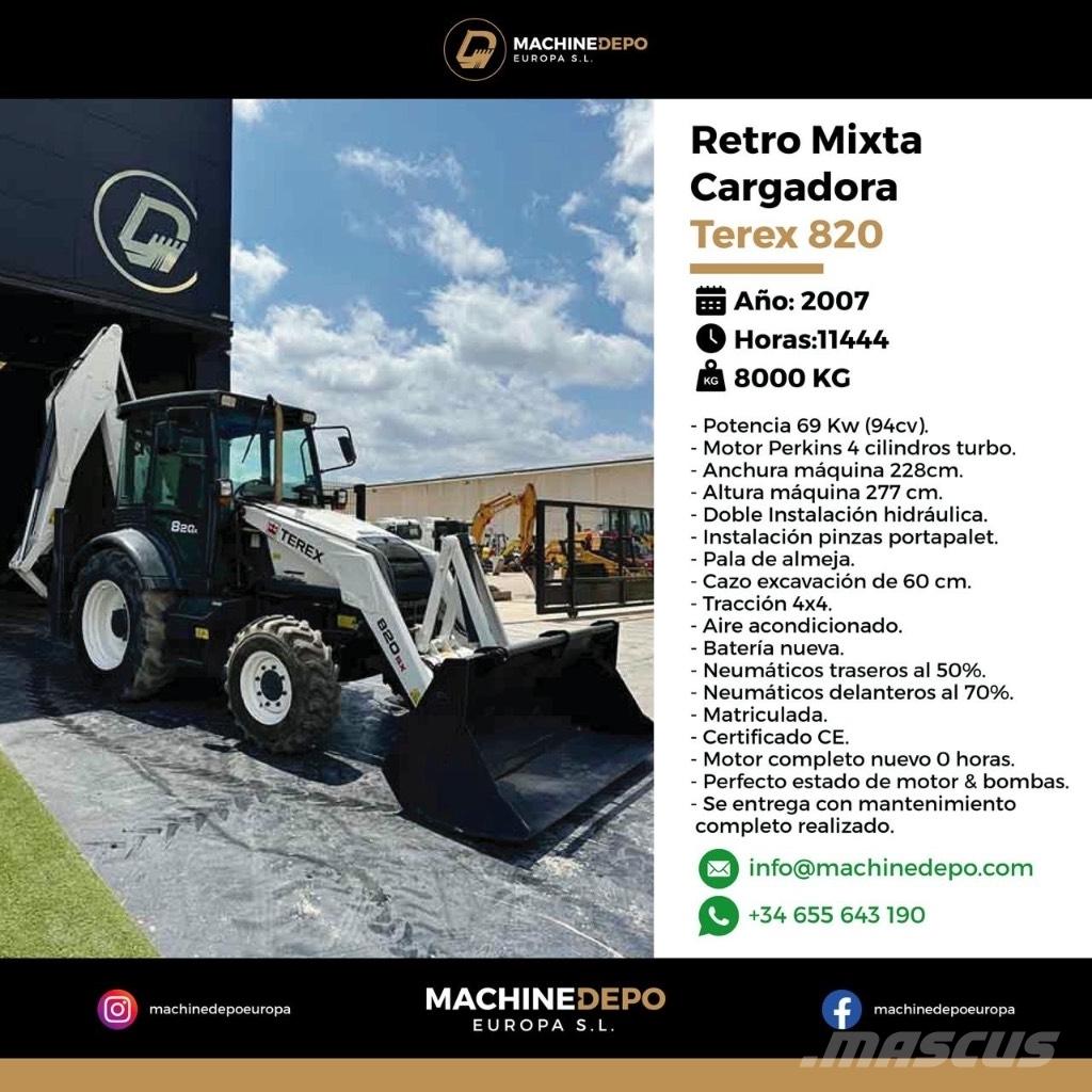 Terex 820 Backhoe loaders
