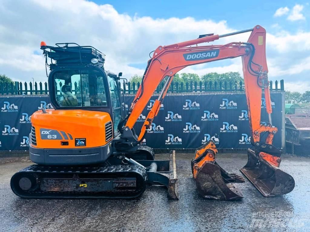 Doosan DX 63-3 Crawler excavators