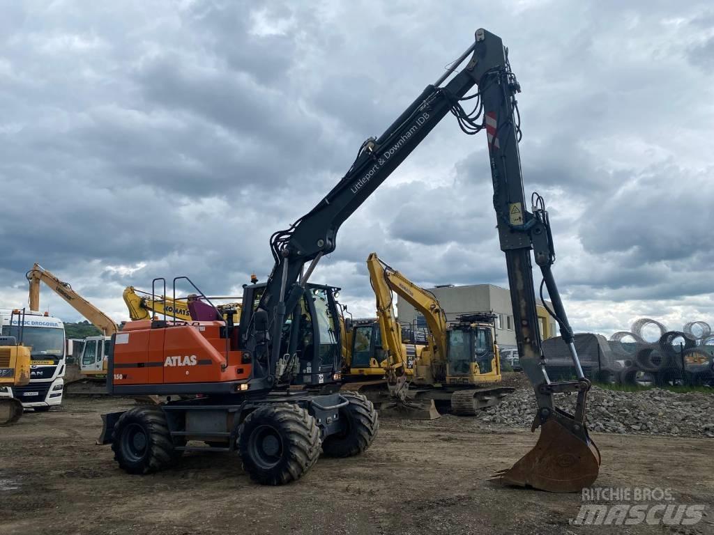 Atlas 150 W Wheeled excavators