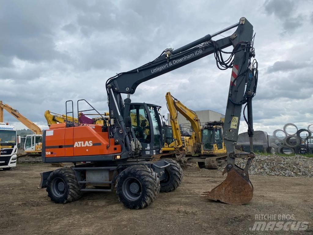 Atlas 150 W Wheeled excavators