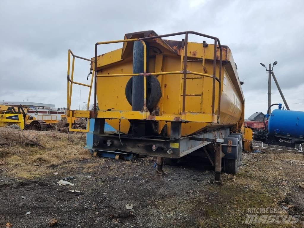 Schmitz Renders Skip loader semi-trailers