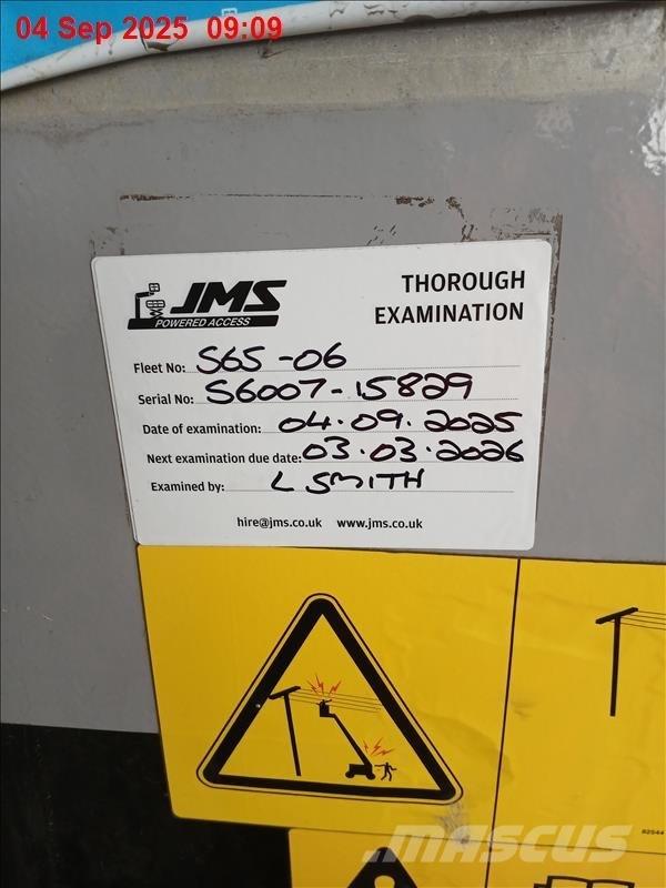 Genie S 65 Telescopic boom lifts