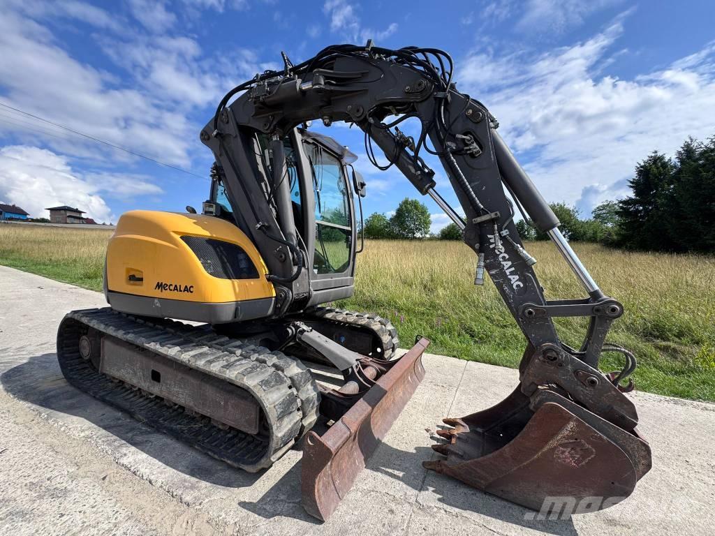 Mecalac 8 MCR Midi excavators  7t - 12t