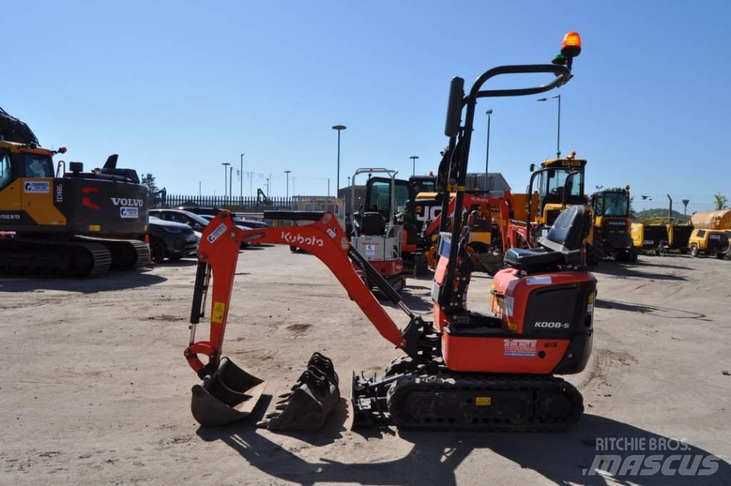 Kubota K 008-5 Mini excavators < 7t (Mini diggers)