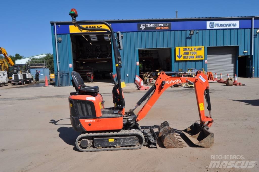 Kubota K 008-5 Mini excavators < 7t (Mini diggers)