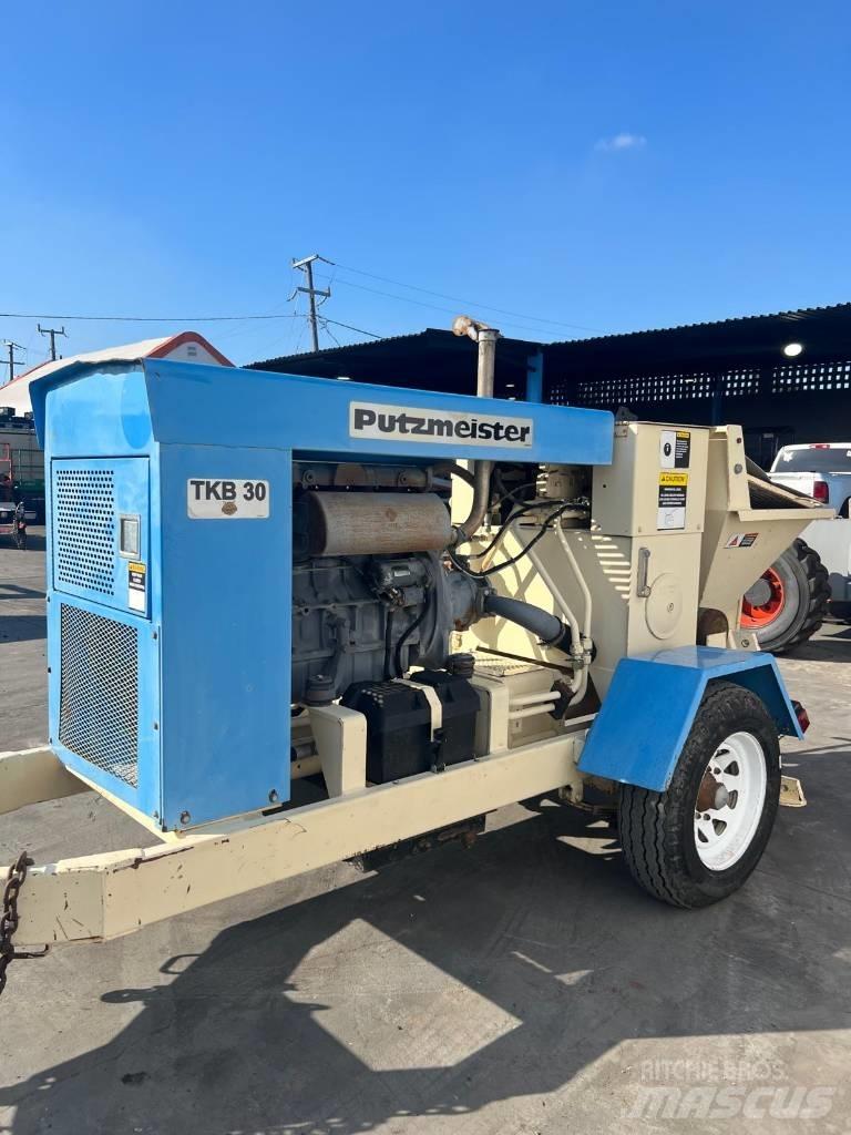 Putzmeister TKB30 Concrete pump trucks