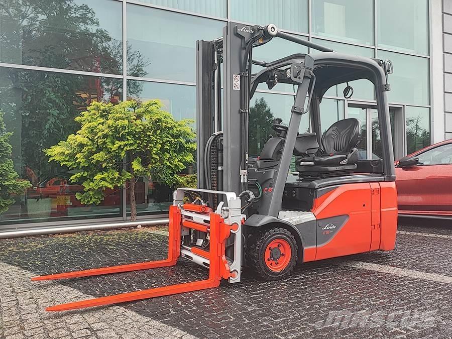 Linde E16-02 Electric forklift trucks