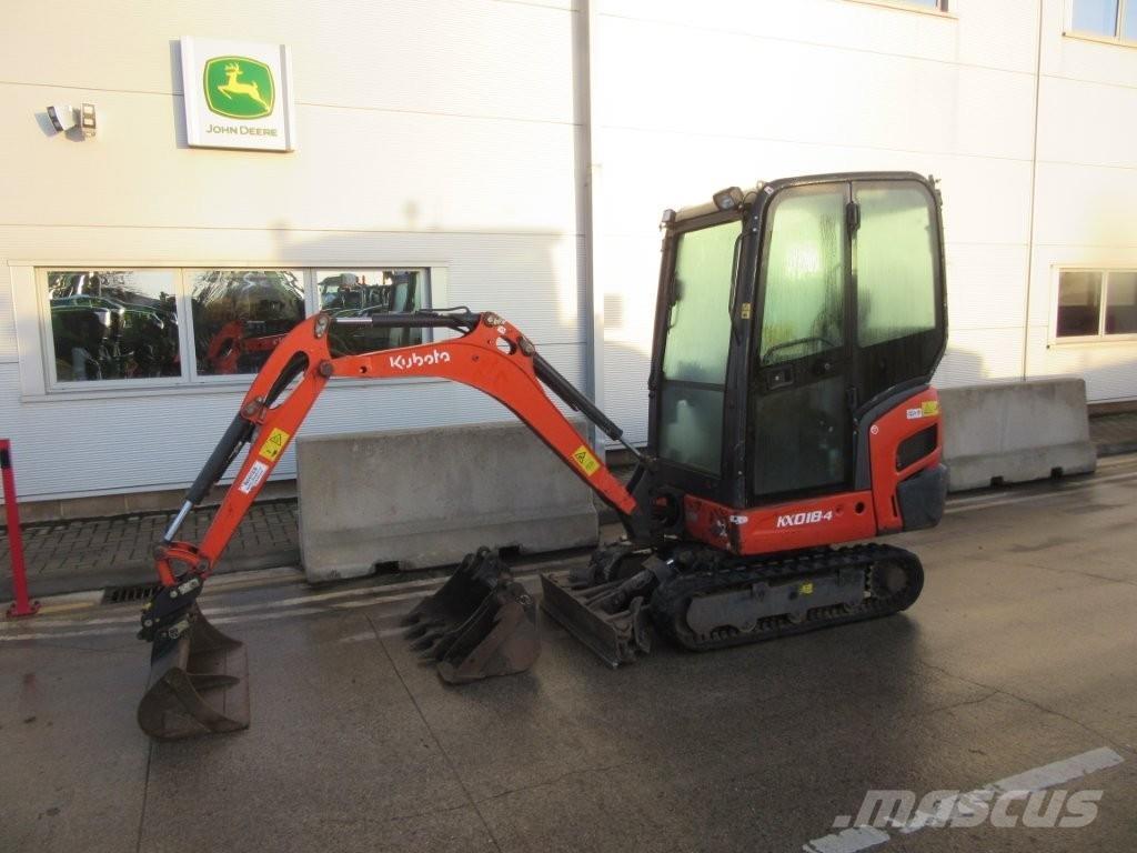 Kubota KX018-4 Crawler excavators