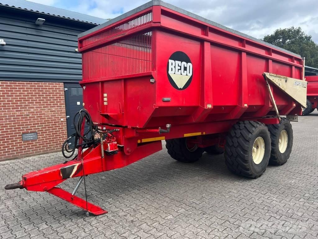 Beco Super 1200 Tipper trailers