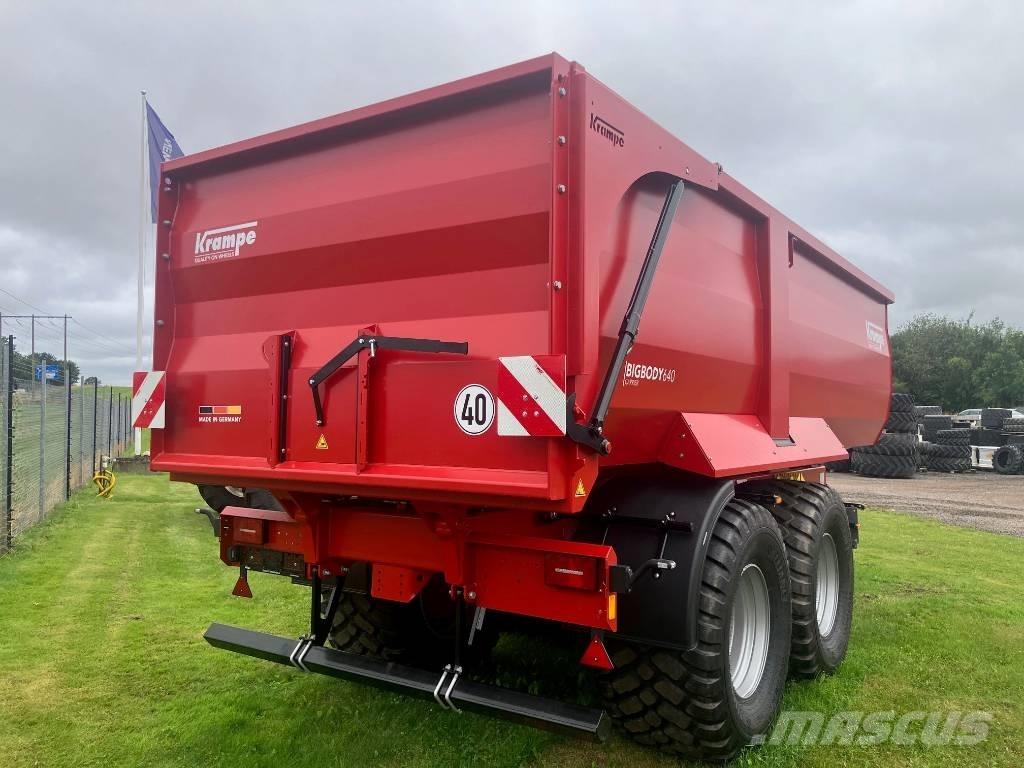 Krampe Big Body 640 Tipper trailers