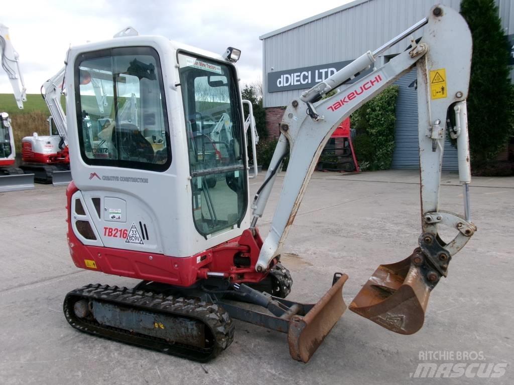 Takeuchi TB 216 Mini excavators < 7t (Mini diggers)