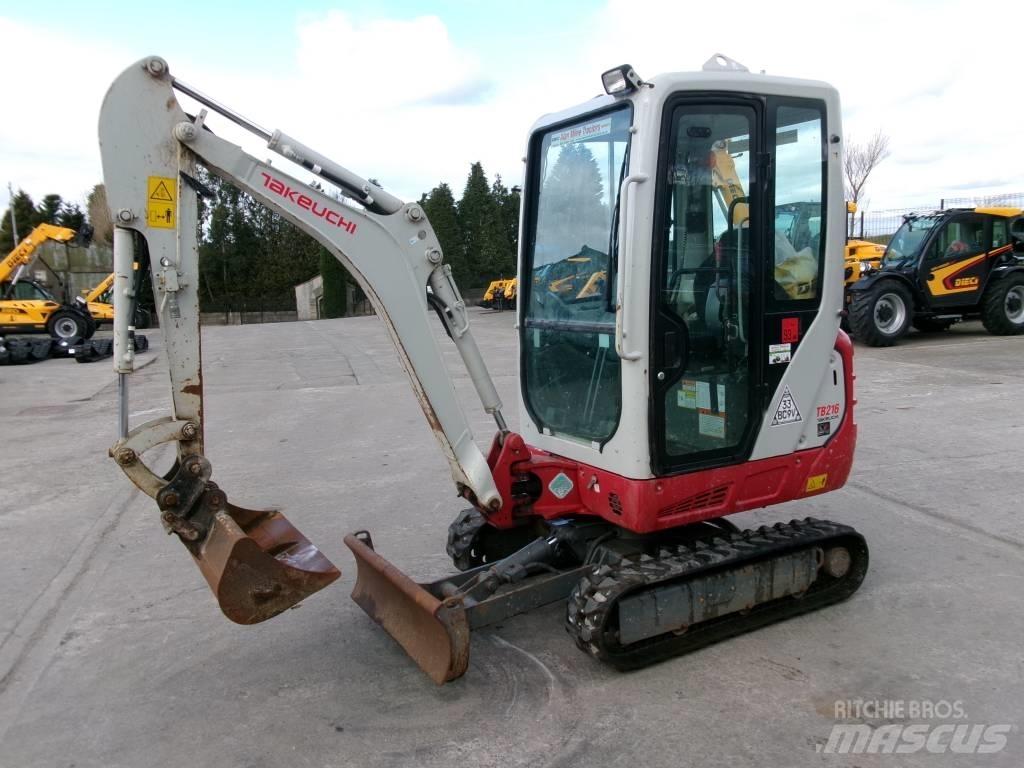 Takeuchi TB 216 Mini excavators < 7t (Mini diggers)