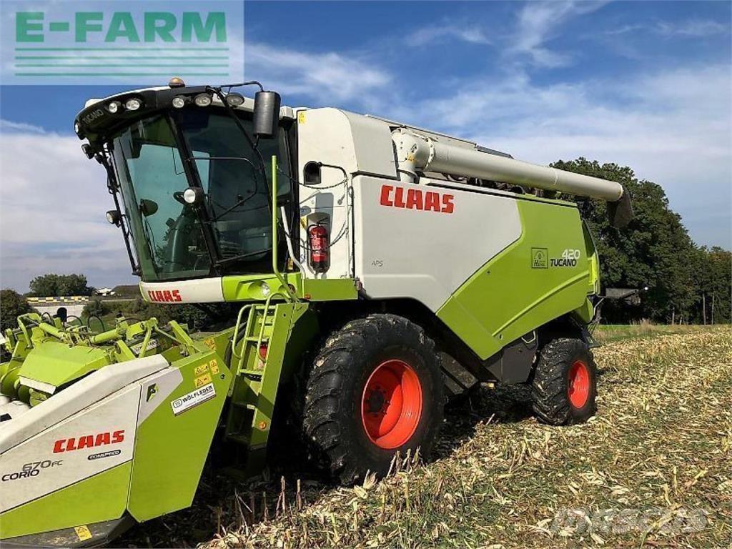 CLAAS tucano 420 Combine harvesters