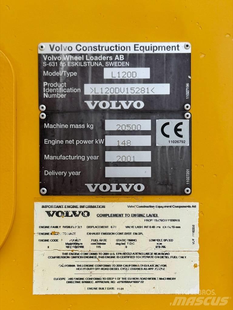 Volvo L 120 D Wheel loaders