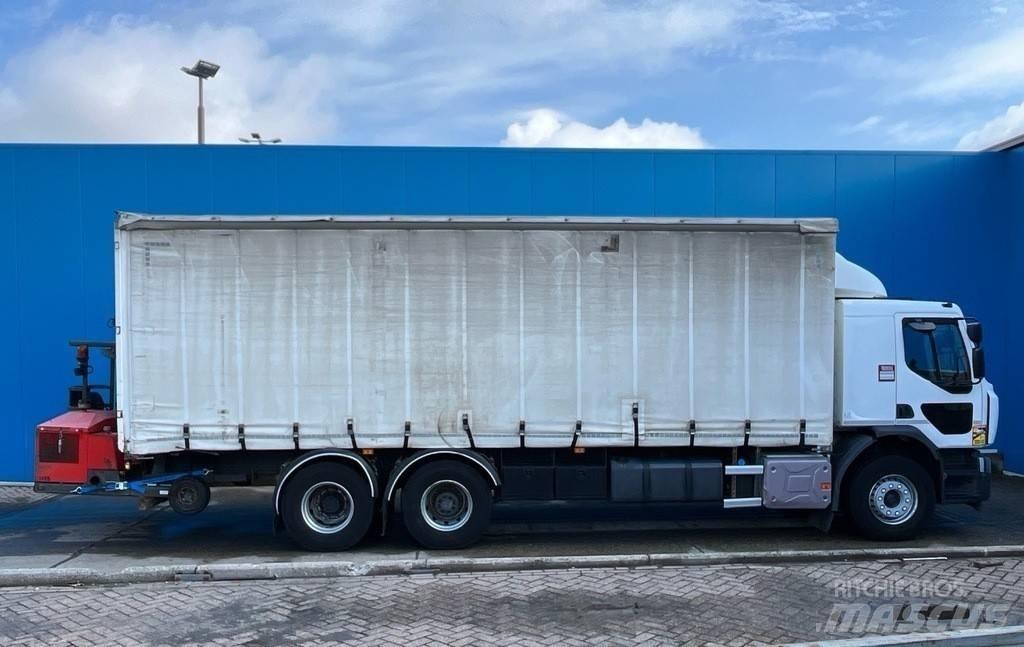 Renault C 380 Curtainsider trucks