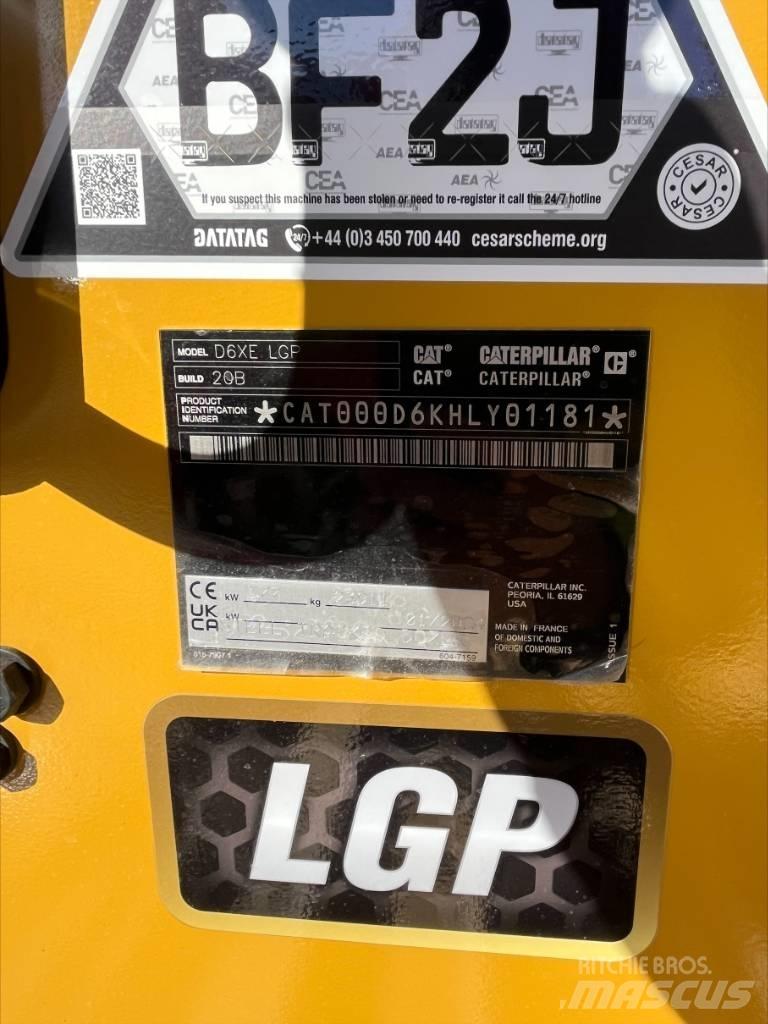CAT D6 XE LGP Crawler dozers
