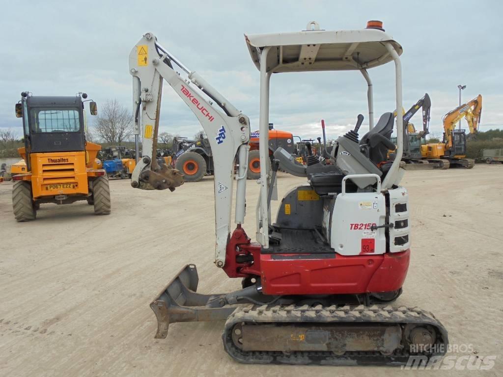 Takeuchi TB215R Mini excavators < 7t (Mini diggers)