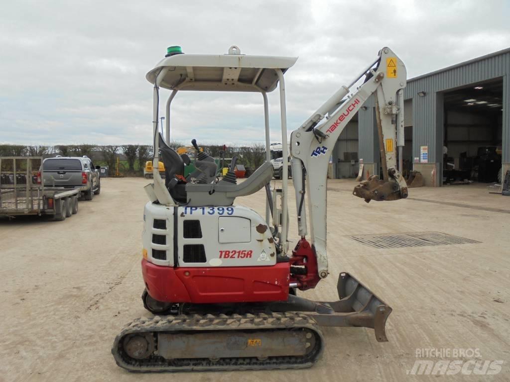 Takeuchi TB215R Mini excavators < 7t (Mini diggers)